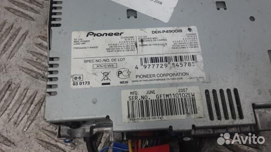 Магнитола mitsubishi L200 K4T (GEA16I401)