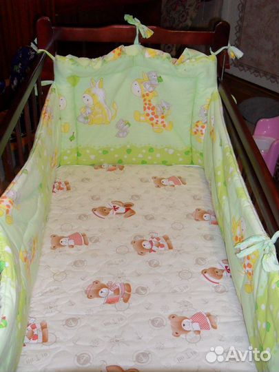 Кроватка, матрас