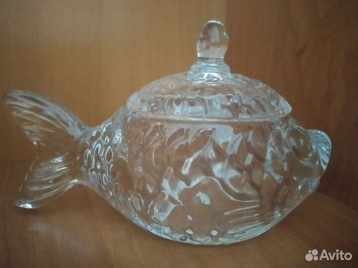 Хрустальная икорница