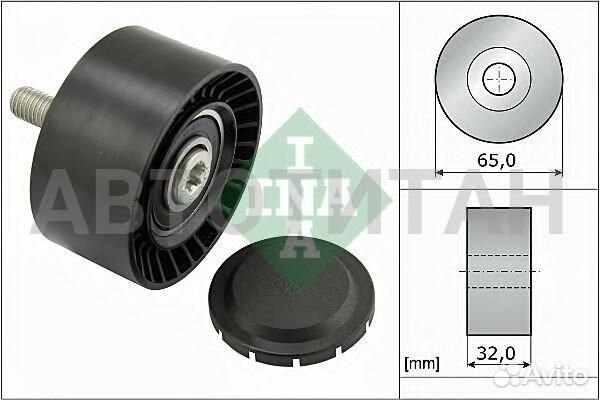 Ролик обводной BMW 5 F10, X5 E70 3.5i 532066010