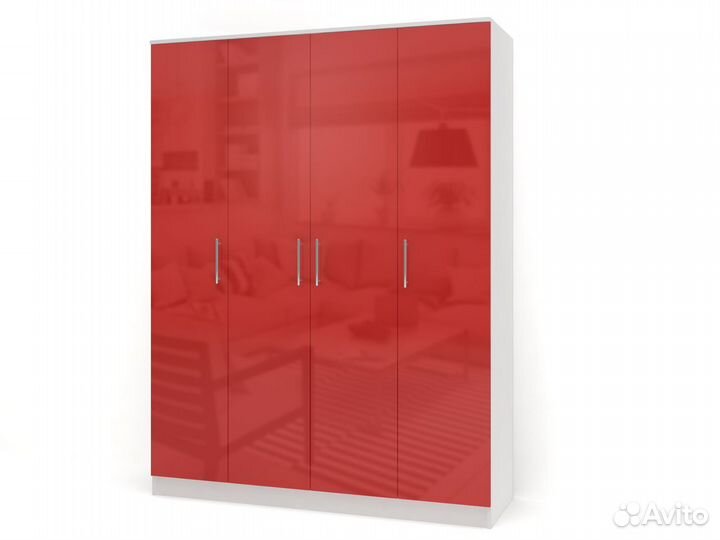 Шкаф четырехстворчатый 