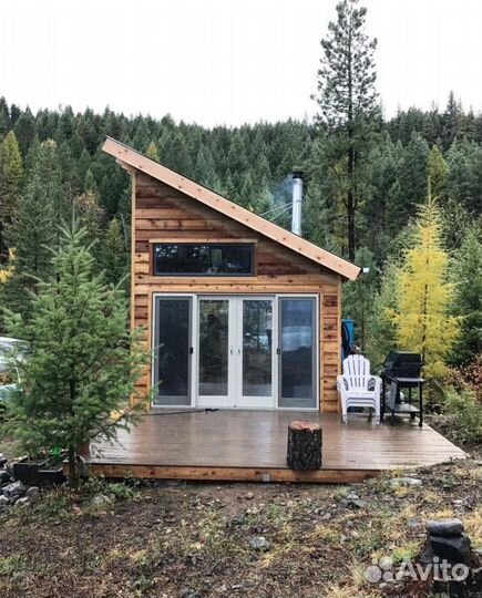 Каркасно-щитовые садовые домики,хозблоки