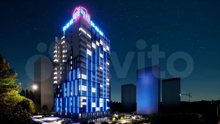 Квартира-студия, 27 м², 1/18 эт.