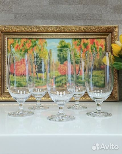 Бокалы, стаканы, графины, креманки