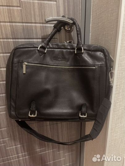 Сумка для ноутбука кожа