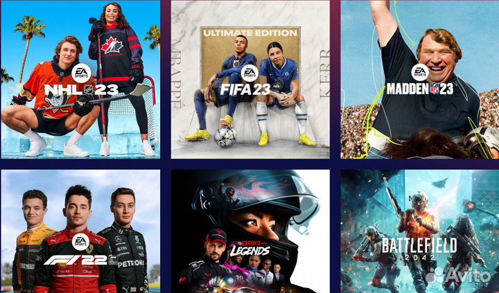 Подписка EA play / FIFA 23 / NHL 23 1 Месяц Для РФ