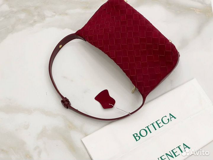 Сумка женская bottega veneta натуральная замша