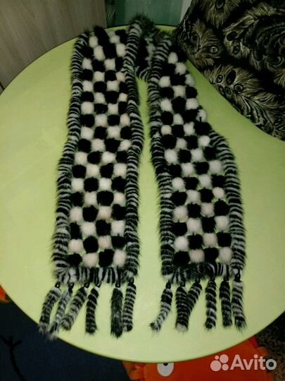 Норковый Женский шарф