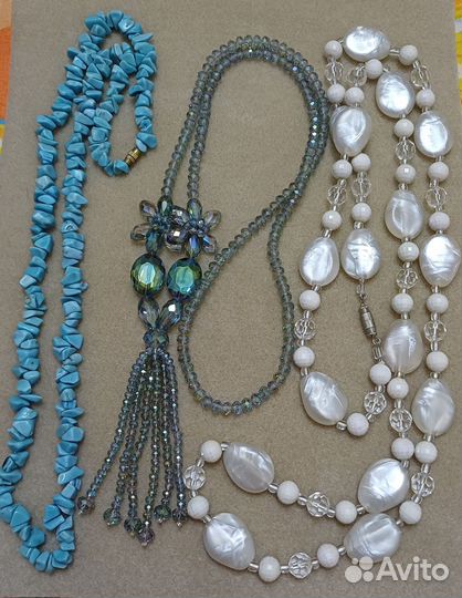 Бусы браслеты ожерелье колье