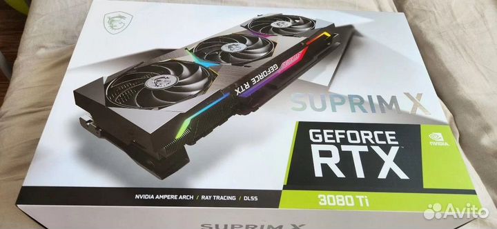 Видеокарта RTX 3080ti MSI Suprime X