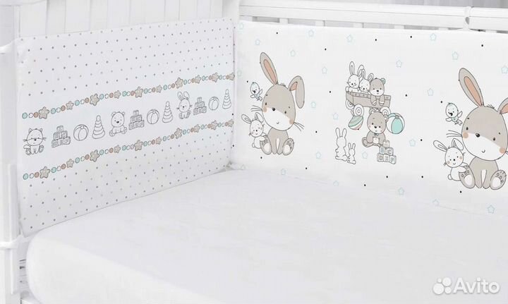 Бортики в детскую кроватку