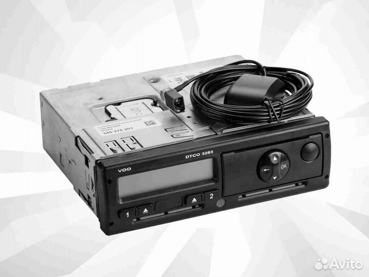 Тахограф вдо 3283 с нкм (Гарантия 1 год).Под ключ