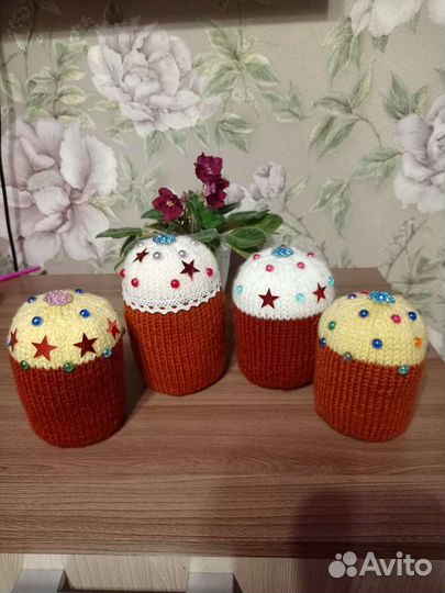 Вязанные Пасхи, игрушки