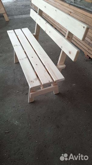 Скамейка лавочка садовая