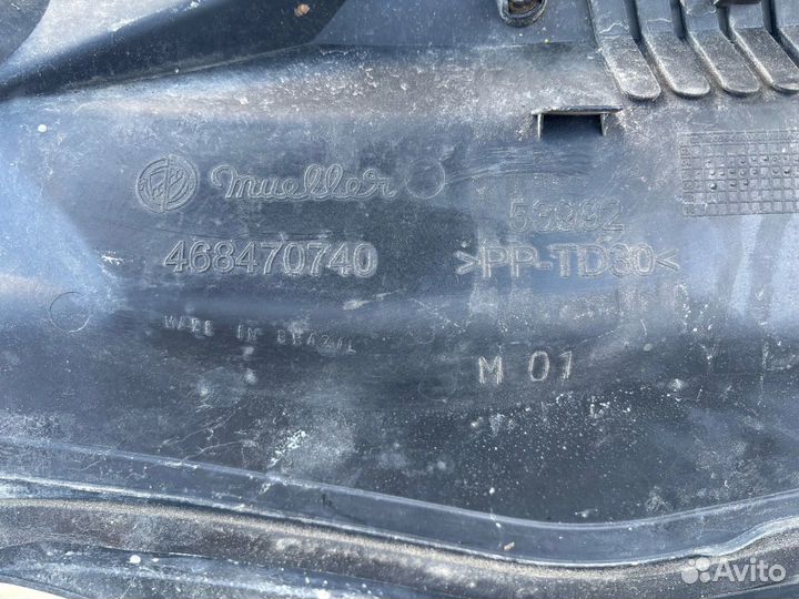 Водосток лобового стекла(жабо) fiat albea