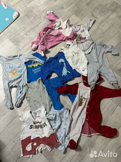 Пакет вещей 68-72 размер