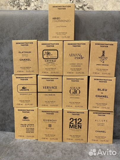 Мужской парфюм тестеры