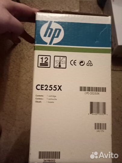 Картридж HP CE255X (Оригинальный)