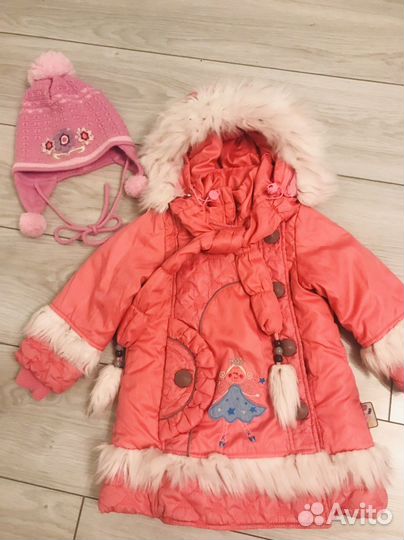 Большой пакет детских вещей на девочку