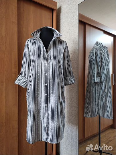 Платье рубашка туника