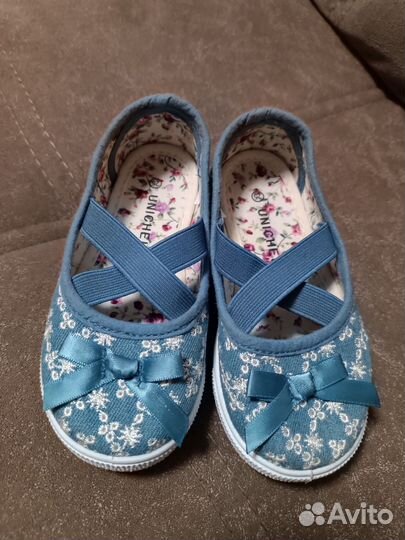 Туфли 25 тканевые Unichel