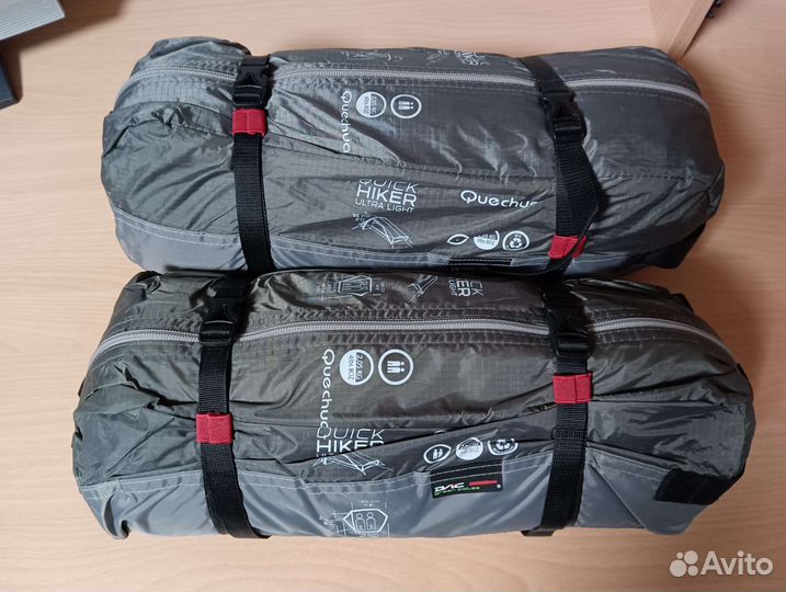 Палатка Quechua Quickhiker ultralight декатлон 2кг