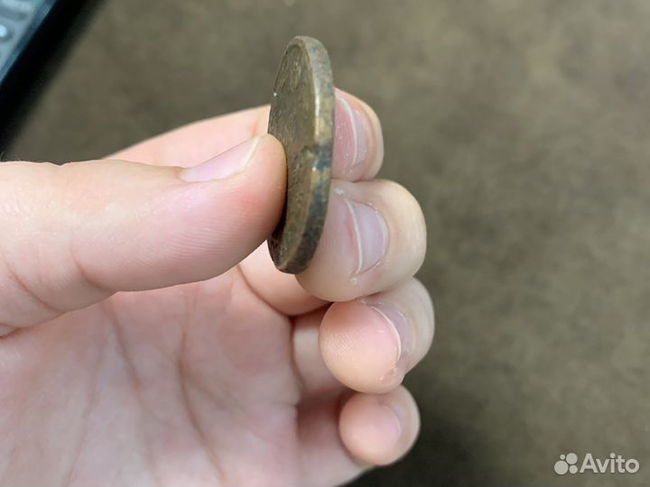 Старинная монета. Медь. 1812 год