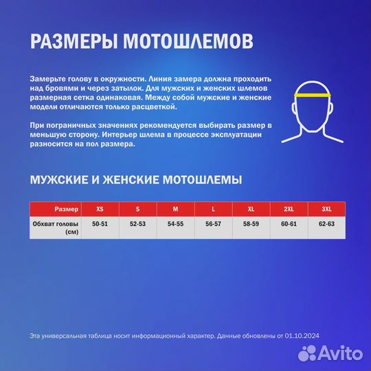 Nexx X.WST3 Plain full face helmet Синий