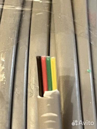 Кабель телефонный 4 жильный