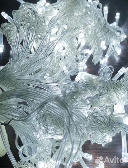 Гирлянда штора 3х3 новая