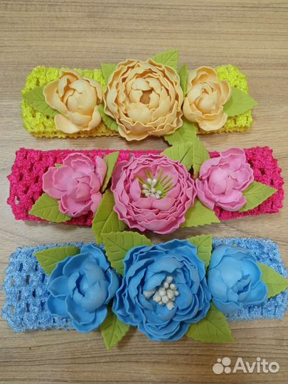 Повязка на голову для девочки