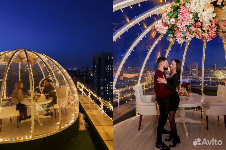 Сюрприз любимому человеку - свидание на крыше