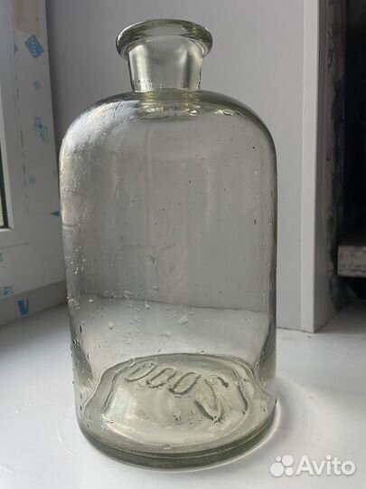 Старинная бутыль 2 литра