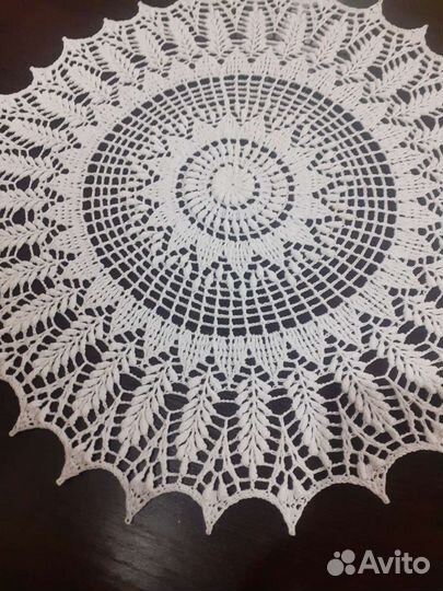 Салфетки вязаные крючком