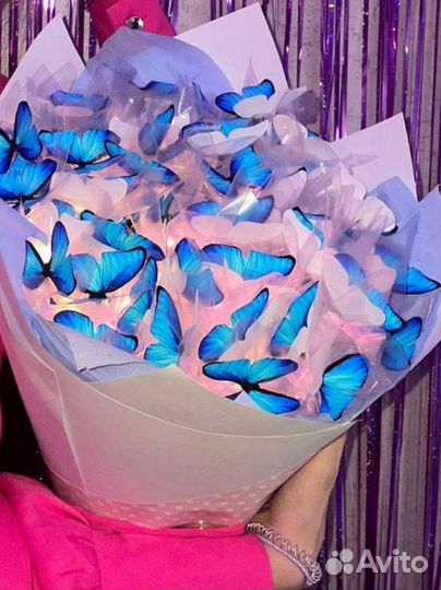 Букет из бабочек