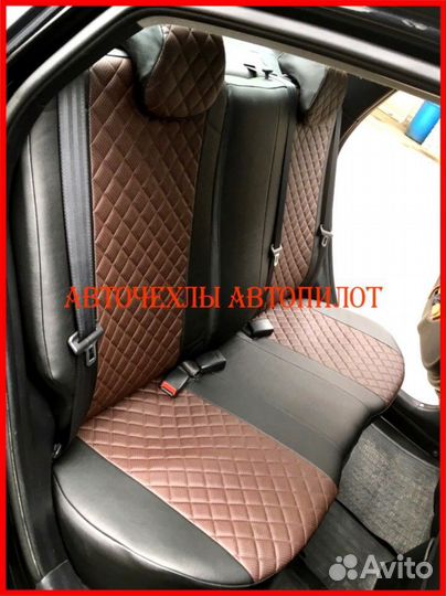 Чехлы Автопилот Hyundai Solaris 1 Sd из экокожи