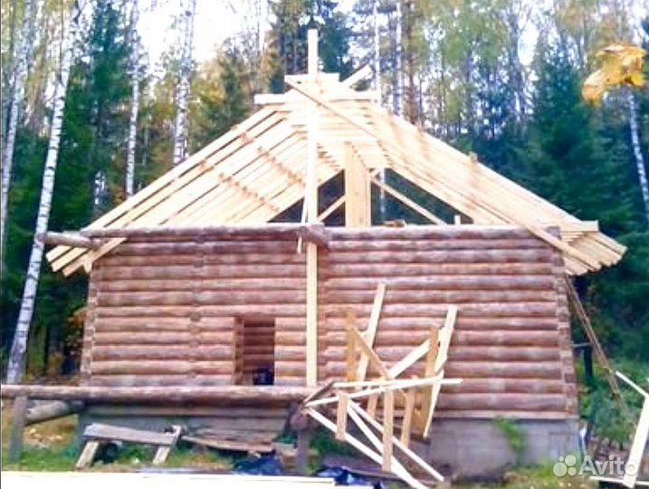 Сруб дома 8х8м,с доставкой