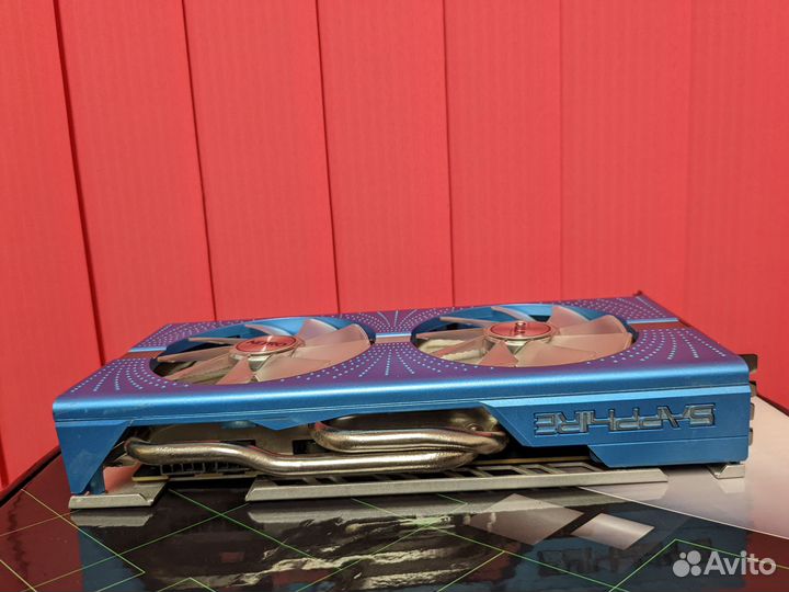 Sapphire nitro+ rx580 8GB в отличном состоянии