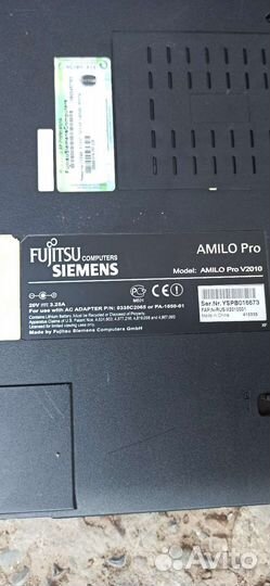 Ноутбук fujitsu siemens