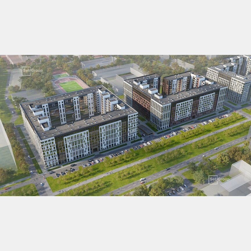 2-к. квартира, 62,5 м², 2/10 эт.