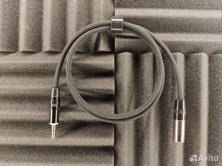 Mini Xlr штекер на Jack 3,5 stereo canare L-4E4