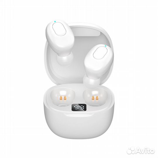 Беспроводные наушники TWS Fumiko BE14 белые(Новые)