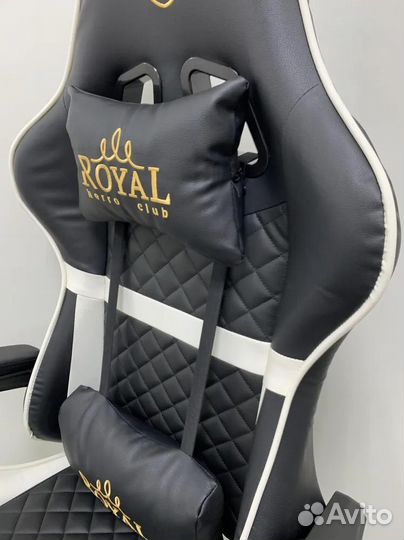 Компьютерное игровое кресло геймерское с массажем