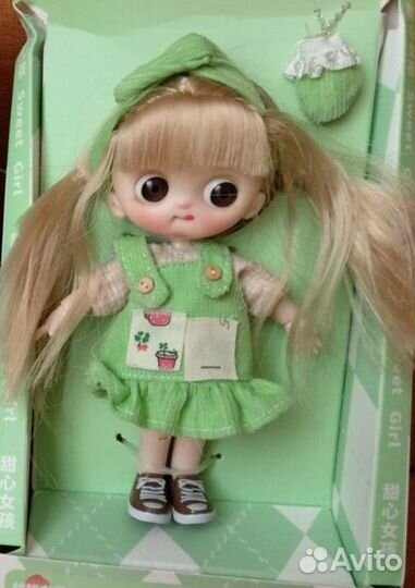 Кукла шарнирная 13 см