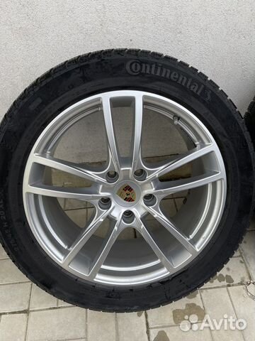 Зимние колеса в сборе r20 на porsche Cayenne e3