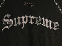 Черная футболка Supreme x coogi