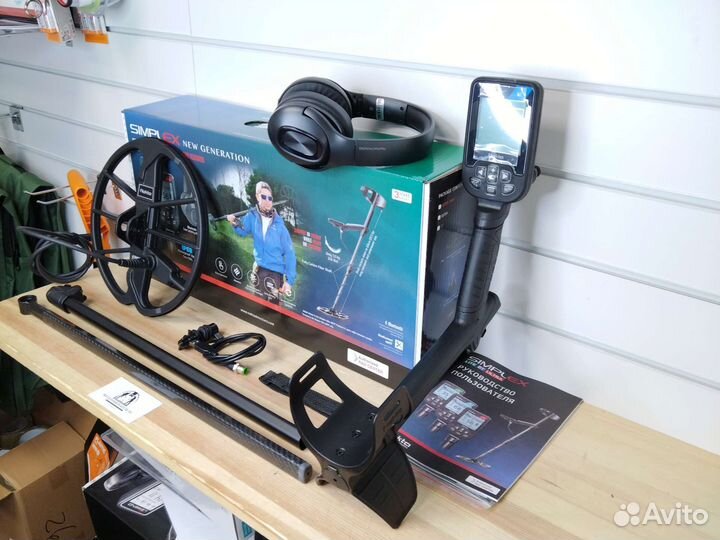 Металлоискатель nokta simplex BT WHP с наушниками
