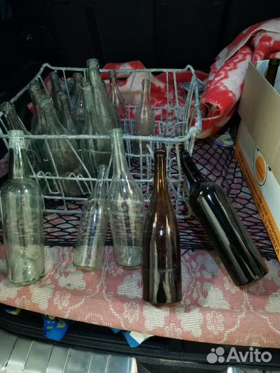 Старинная бутылка -46 штук