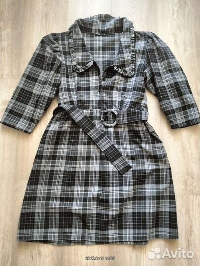 Платье теплое для девочки 13-14 лет