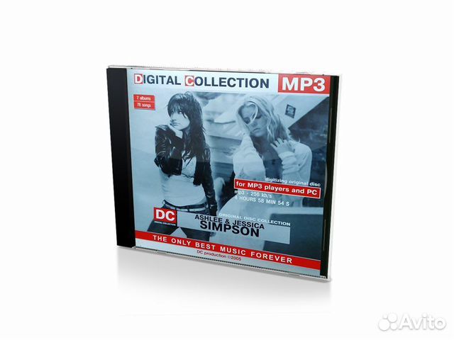 Ashlee Jessica Simpson. Digital collection (MP3-CD